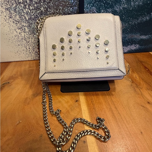 Luana Italy Embellished Crossbody Bag in Chalk Color - Picture 5 of 12